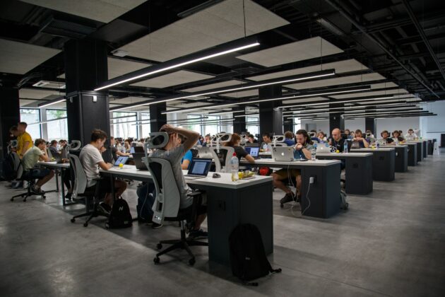 Accent-translation startup raises $32 million in Series A people doing office works