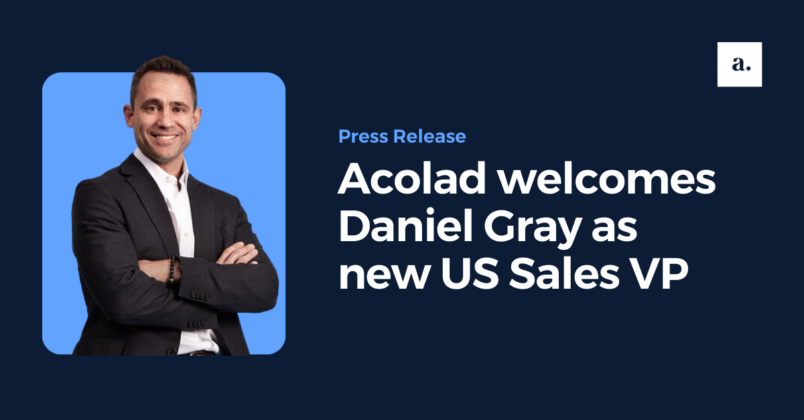 Acolad welcomes Daniel Gray as new US Sales VP