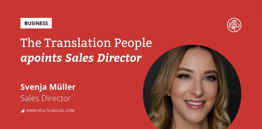The Translation People appoints Svenja Müller as Sales Director