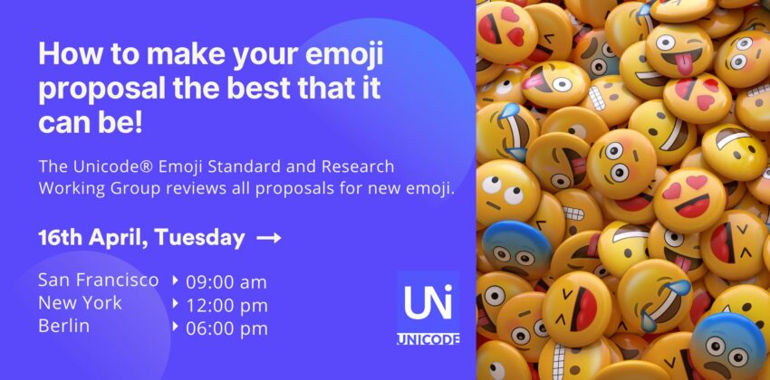 New Event — Making your emoji proposal the best it can be!