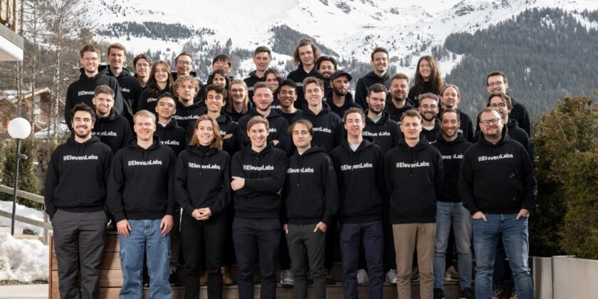 Voice and Dubbing AI Company ElevenLabs Raises $250M Series C, Valued at $3B+ Elevenlabs team