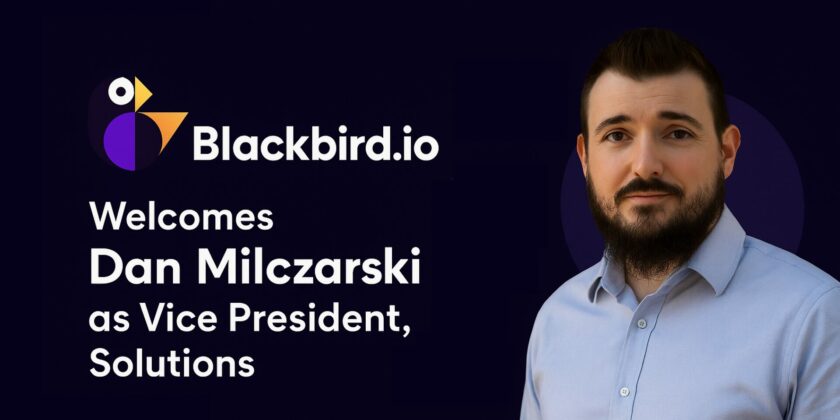 Blackbird.io Welcomes Dan Milczarski as Vice President, Solutions Dan Milczarski VP Solutions