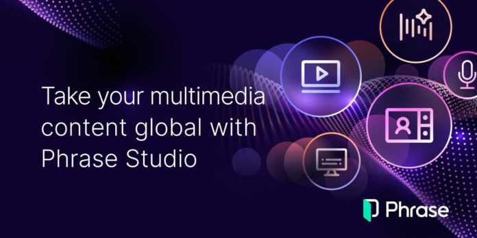 Phrase Studio multimedia localization
