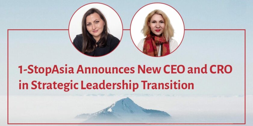 1-StopAsia Appoints New CEO and CRO in Strategic Leadership Transition 1-StopAsia Leadership Change