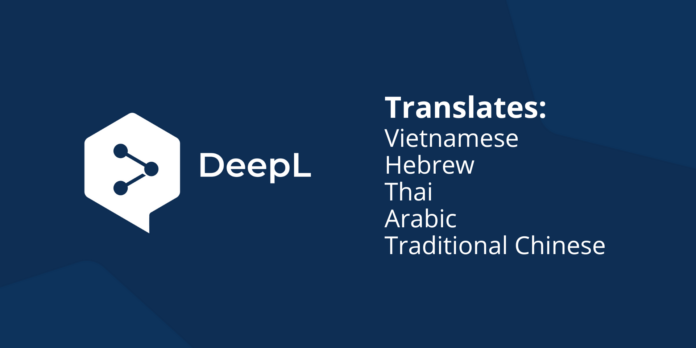 DeepL language expansion