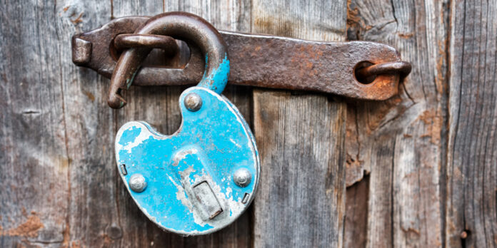 Lock on gate