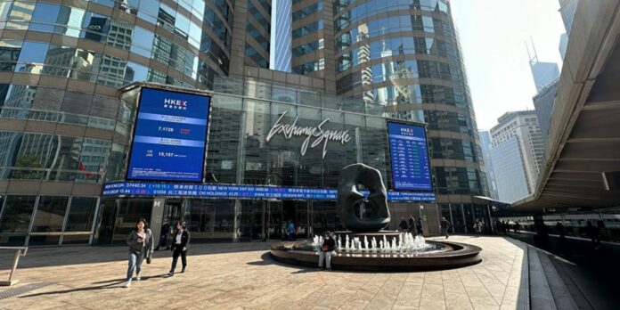 HKEX building in Hong Kong, where MiniMax AI IPO is expected to take place later this year.