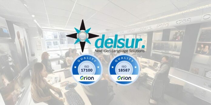 delsur. Earns ISO Language Certification