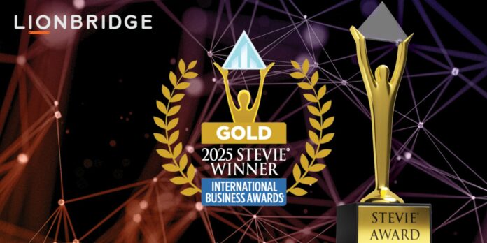Lionbridge Aurora AI Wins Gold Stevie Award Lionbridge Aurora AI Wins Gold Stevie Award