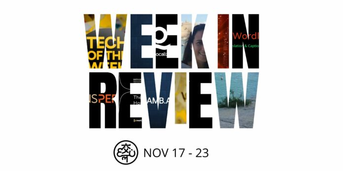 Week In Review November 17-23