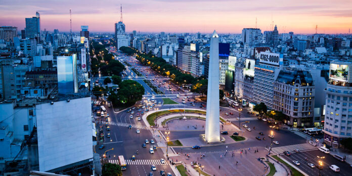 Buenos Aires cityscape overview