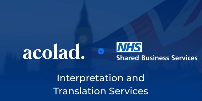 Acolad and NHS partnership Acolad language services with in partnership with NHS