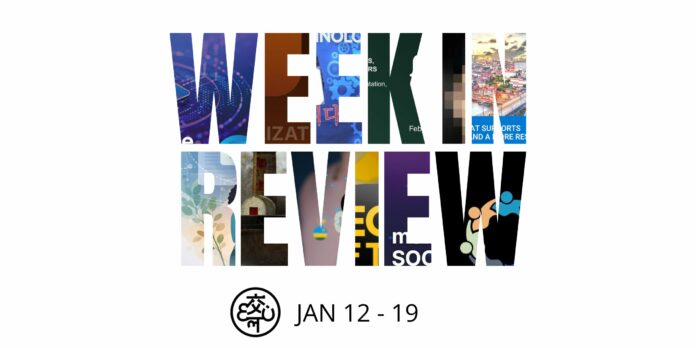 Week in Review Jan 12 - 19