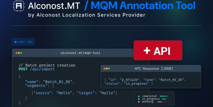Alconost.MT MQM Annotation Tool Alconost.MT MQM Annotation Tool
