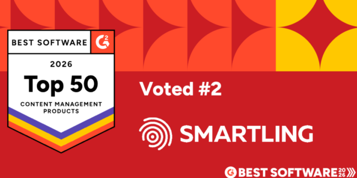 Smartling Voted #2 for Best Software 2026 Smartling voted #2 for Best Software 2026