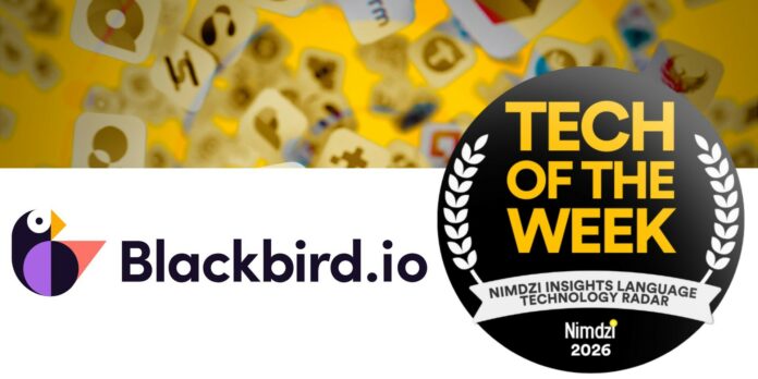 Blackbird.io as Tech of the Week Blackbird.io as Tech of the Week