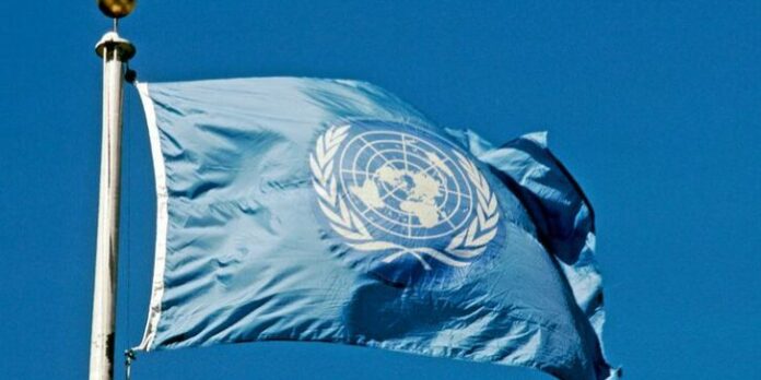 United Nations flag