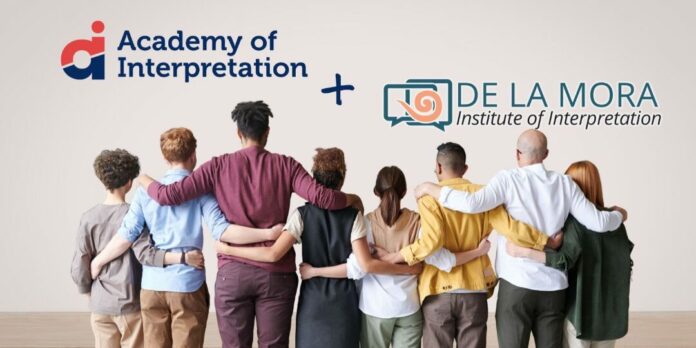 Academy of Interpretation Partnership with De LA Mora Institute of Interpretation Academy of Interpretation and De La Mora Institute of Interpretation group photo