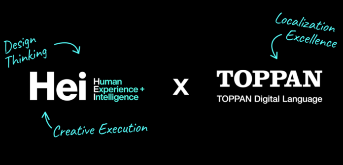 Hei and Toppan Digital partner to combine creativity and localization expertise