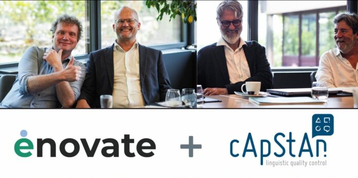 cApStAn's Steve Dept and Enovate's Øyvind Meistad pictured together