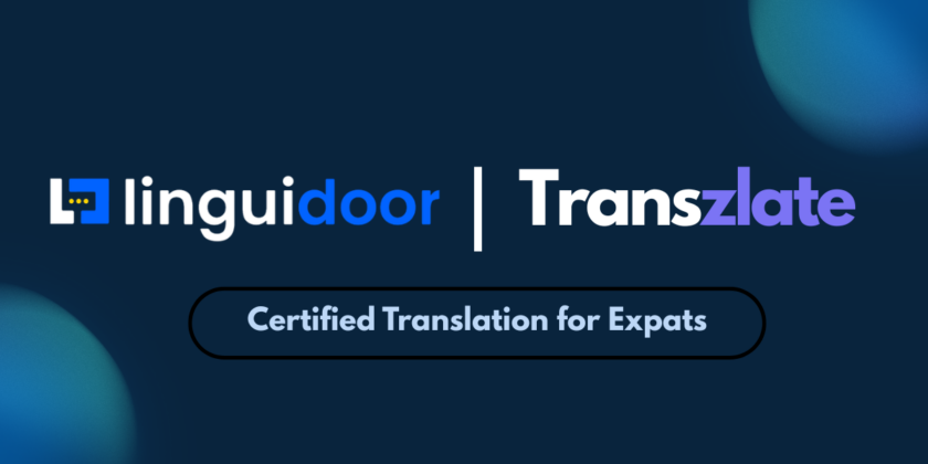 Linguidoor Launches Transzlate, a Certified Translation Platform for Individuals in Germany Linguidoor and Transzlate logos
