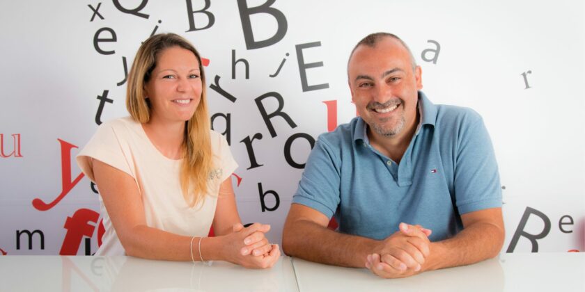 Translated Receives $25 Million Investment Isabelle Andrieu (left) and Marco Trombetti, co-founders of Translated