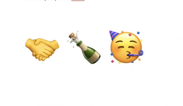 Unicode Consortium Announces new Executive Director & COO congratulations emoji