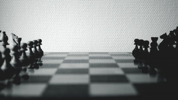 Chess board background