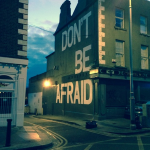 Don’t Be Afraid. Wall tribute to Seamus Heaney, Portobello, Dublin