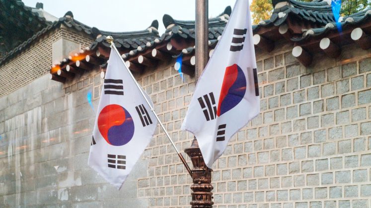 “Korean Wave” Spurs Influx of Loanwords, OED says two Korea National flags