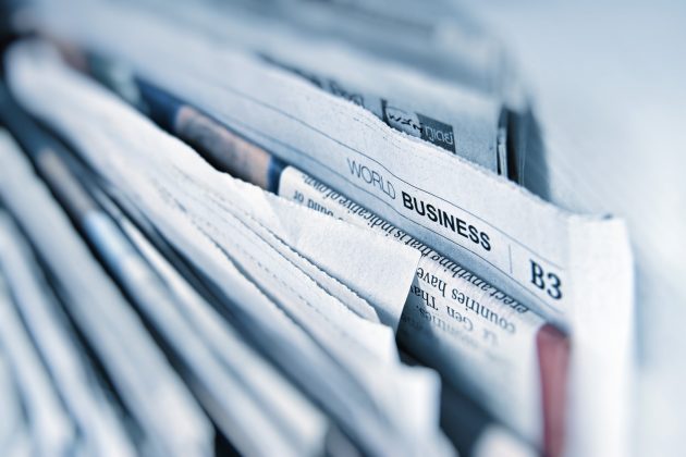 Weekly Shorts | April 30, 2021 Business newspaper article